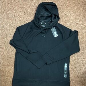 Xersion Black Lightweight Hoodie Jacket Large NWT